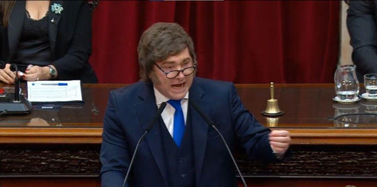 Cómo fue el rating de la cadena nacional de Javier Milei