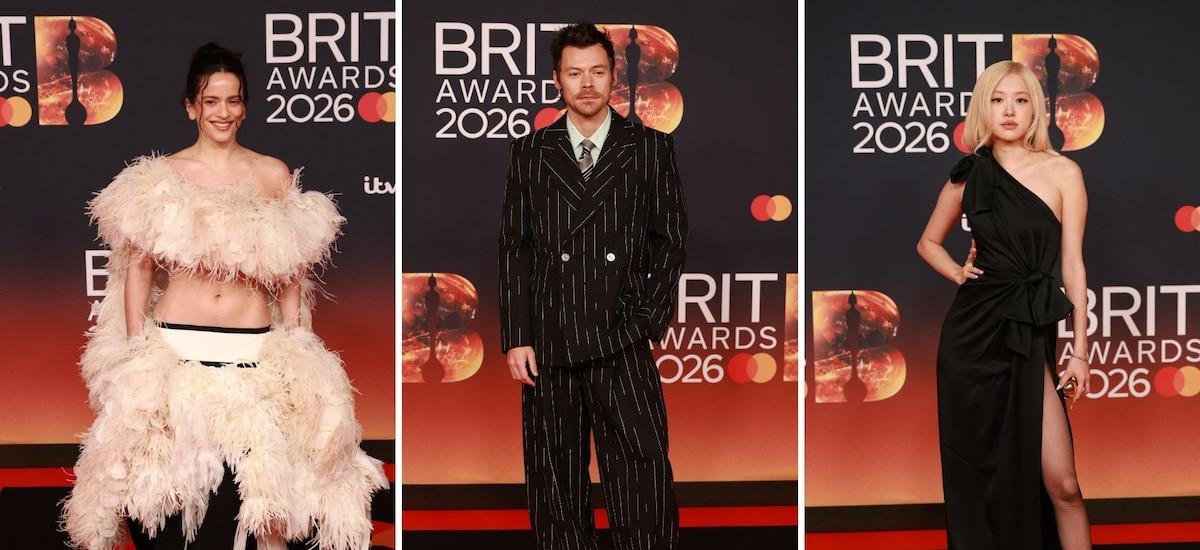 De Harry Styles a Rosalía: los mejores looks de los BRITS Awards 2026