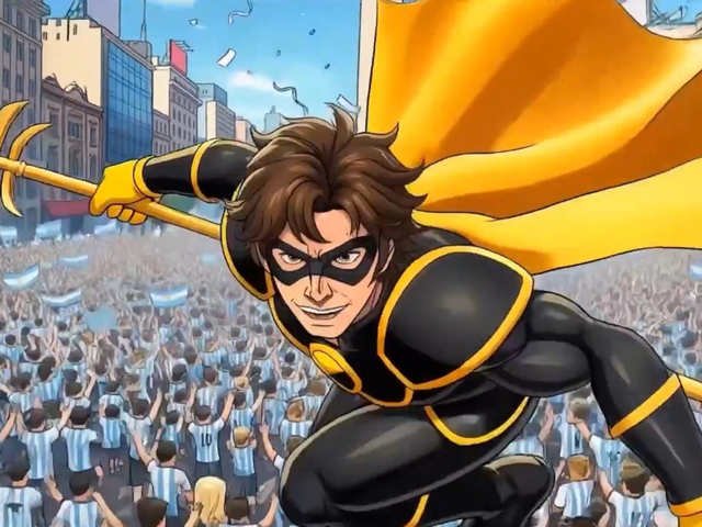 Javier Milei lanzó su cuenta de X en inglés, representado por la caricatura de un superhéroe libertario, pero se la suspendieron durante unas horas