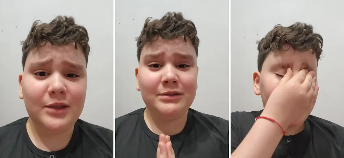 El llanto de un participante de 9 años de MasterChef Junior por el odio que recibe en redes: “Me está afectando mucho”