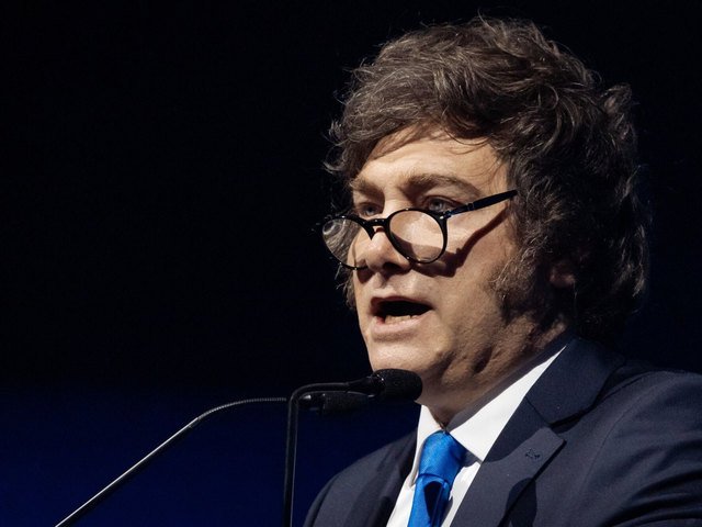 Javier Milei se reuniГі con empresarios en Nueva York y volviГі al lugar donde pidiГі ser presidente