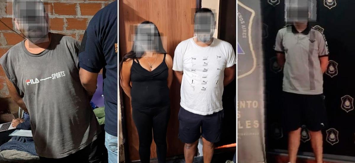 Cayó una banda que asaltaba a choferes de aplicaciones en Lomas de Zamora