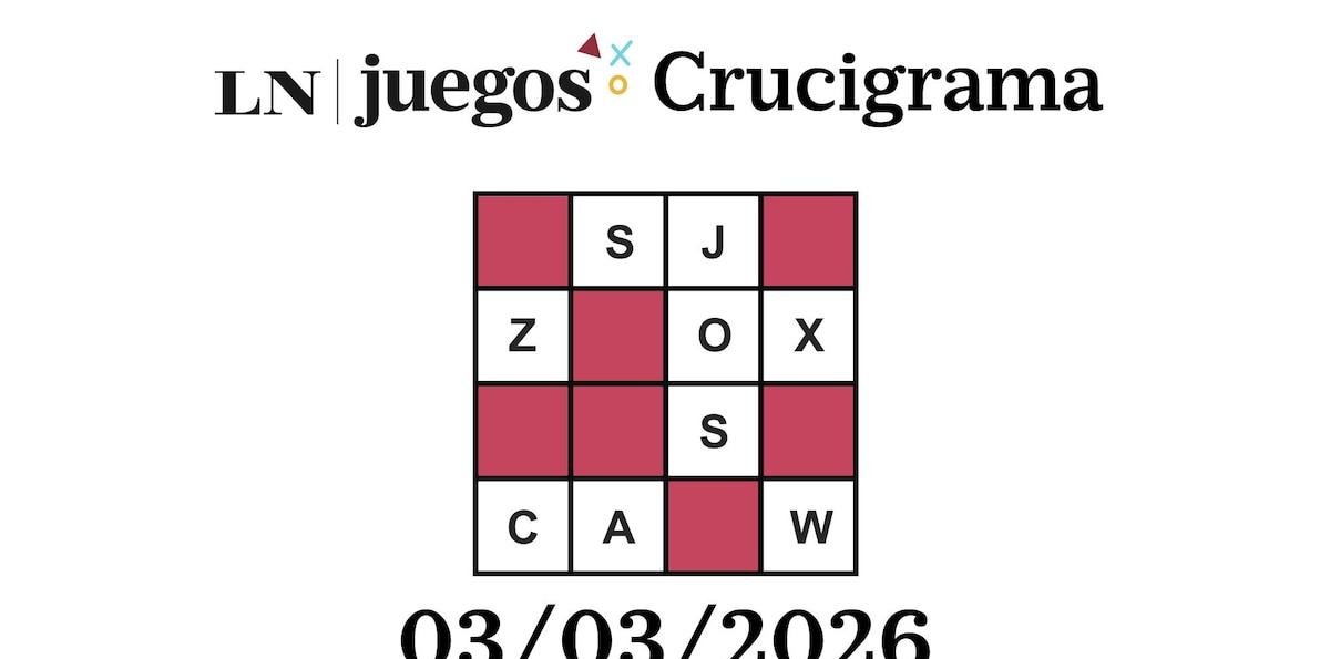 Las respuestas al crucigrama del martes 3 de marzo