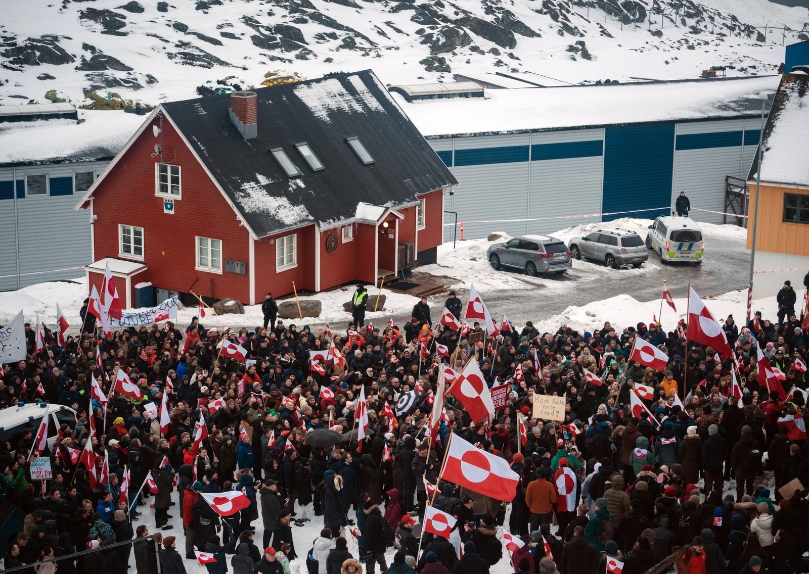 Los groenlandeses que observan la agitación en EE.UU. dicen "no, gracias"