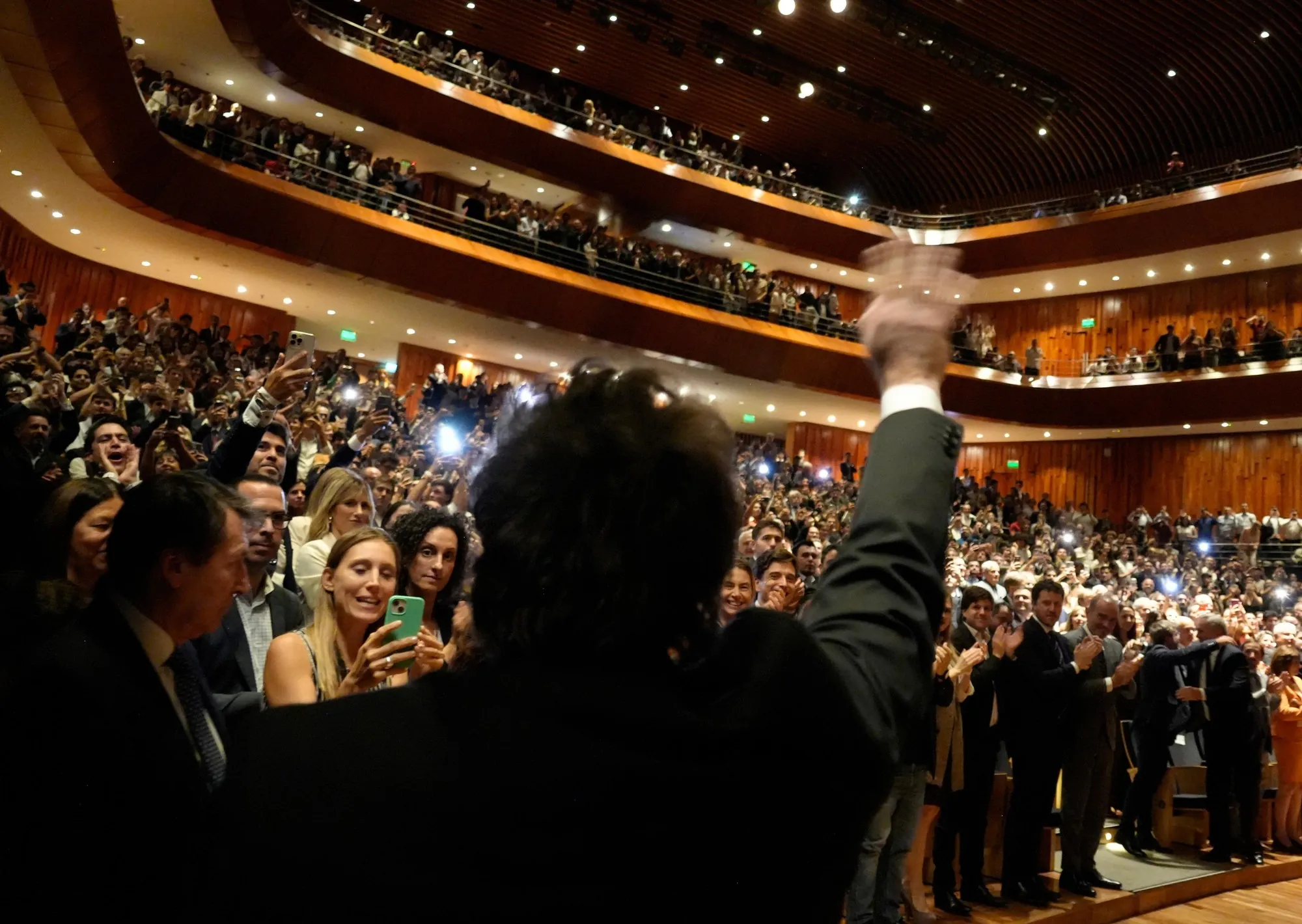 Milei en el Palacio Libertad: "Keynes sirvió para que políticos corruptos y mesiánicos le arruinen la vida a la gente"