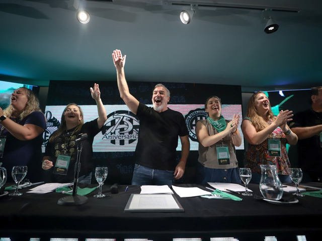 ATE confirmГі un paro nacional y marcha al Congreso para el 9 de diciembre contra la reforma laboral