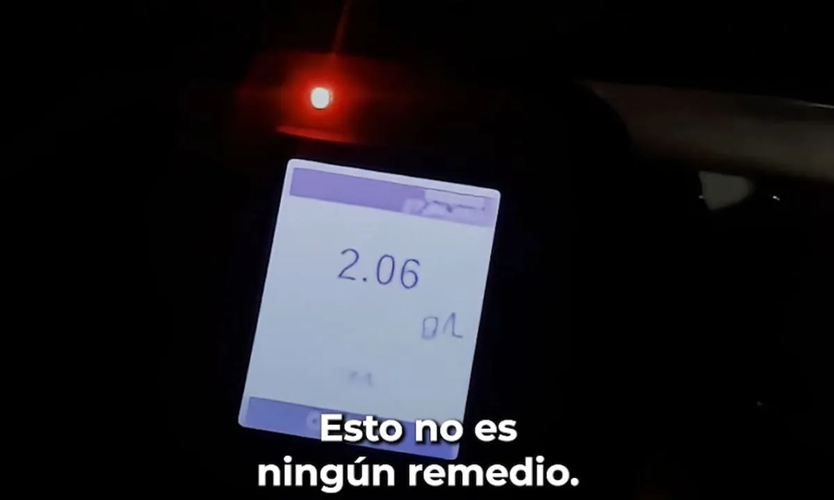 Chubut: le hicieron el test de alcoholemia, dio positivo e intentó una excusa que no le creyó nadie