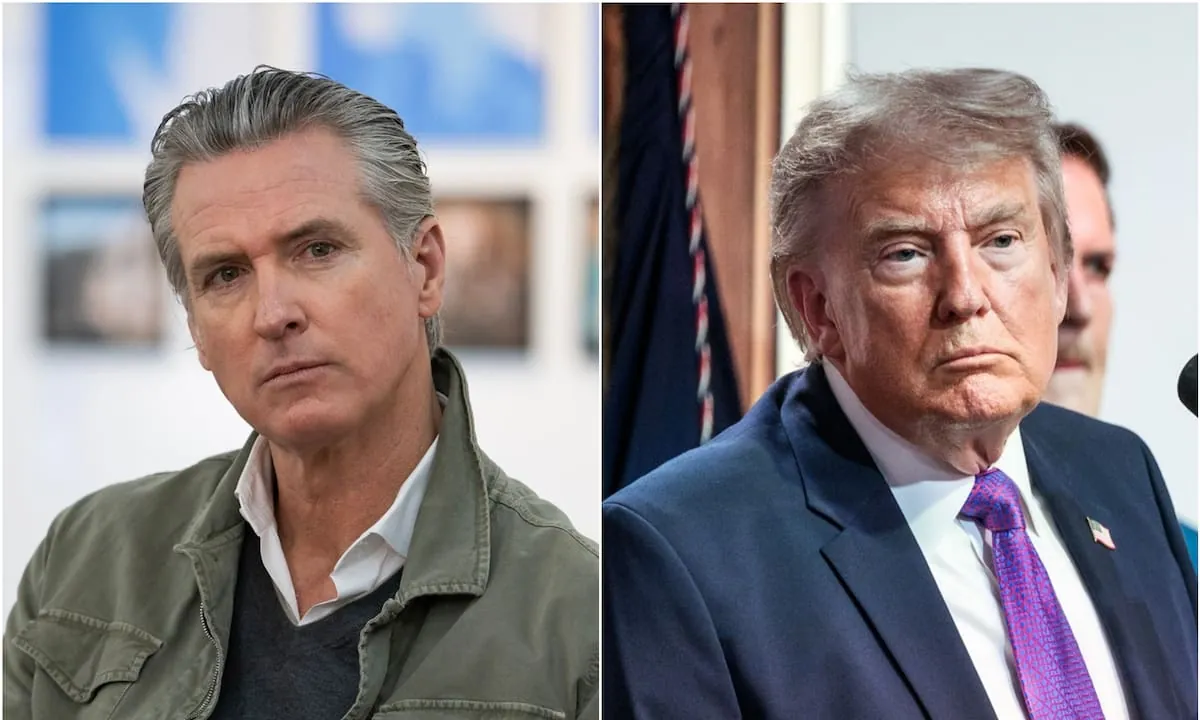 Por la Guardia Nacional: Newsom acusa a Trump de cobrarle a California “una factura de US$111 millones”