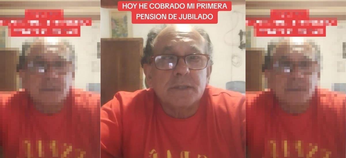 Un hombre que se retira a los 62 años se conmueve al ver su primera pensión: “Una excelente y maravillosa paga”