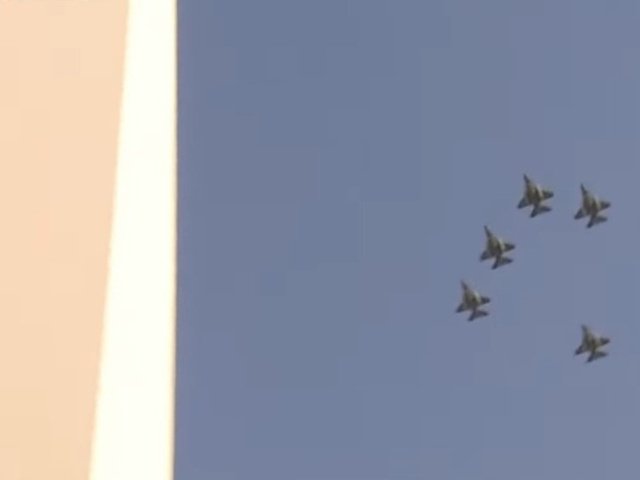 AsГ­ fue el vuelo de los aviones de combate F-16 en Buenos Aires y CГіrdoba