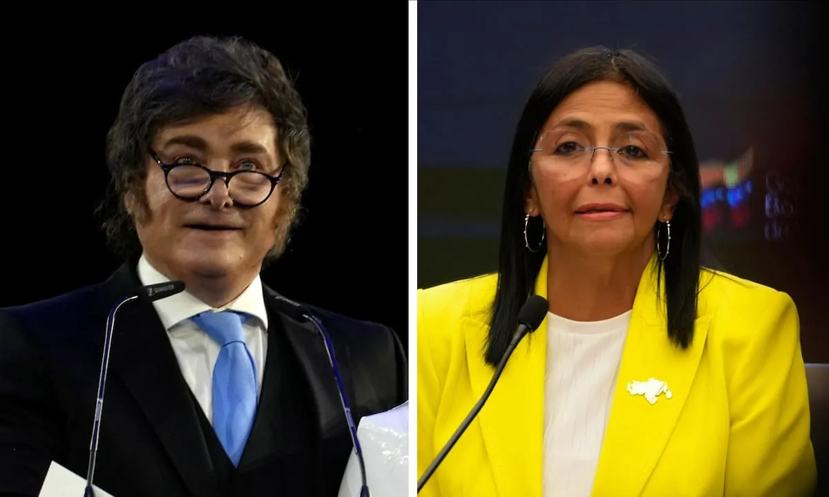 Delcy Rodríguez agradeció a Milei por la asistencia humanitaria tras los terremotos en Venezuela