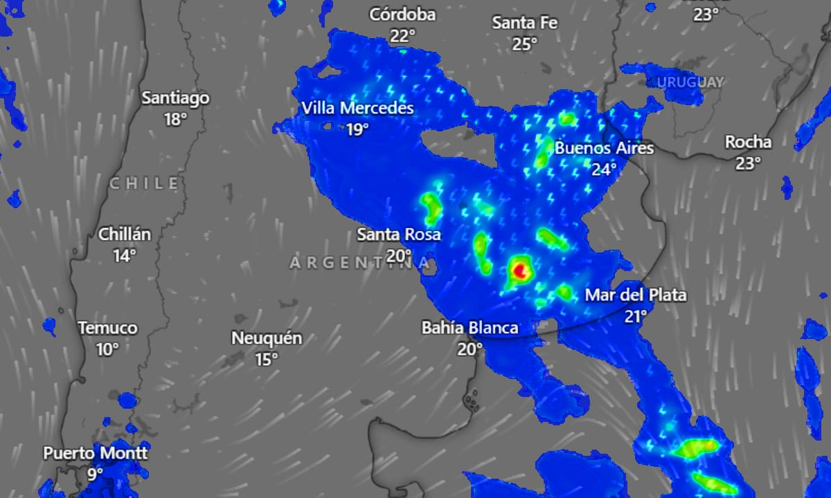 Vuelven las lluvias: para qué día se esperan en Buenos Aires, según el SMN