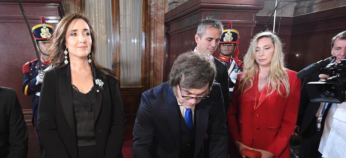 Qué escribió Javier Milei en los Libros de Honor antes de la apertura de sesiones ordinarias