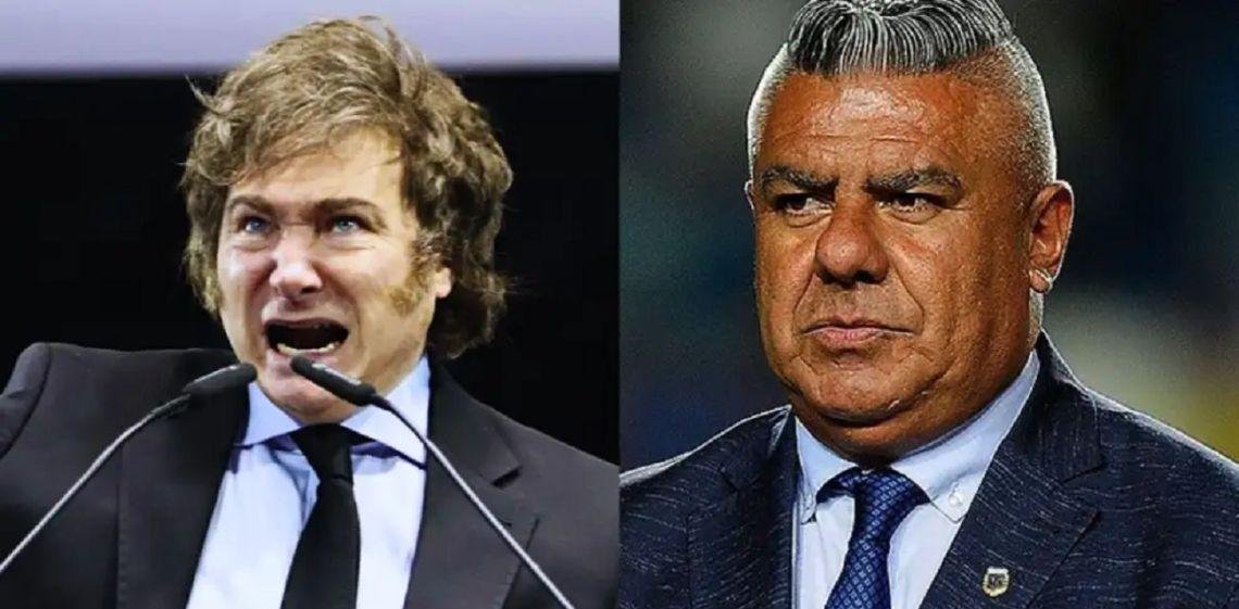 Milei habló de la gestión de AFA para liberar a Nahuel Gallo y apuntó contra "Chiqui" Tapia: "Cada vez se ensucia más"