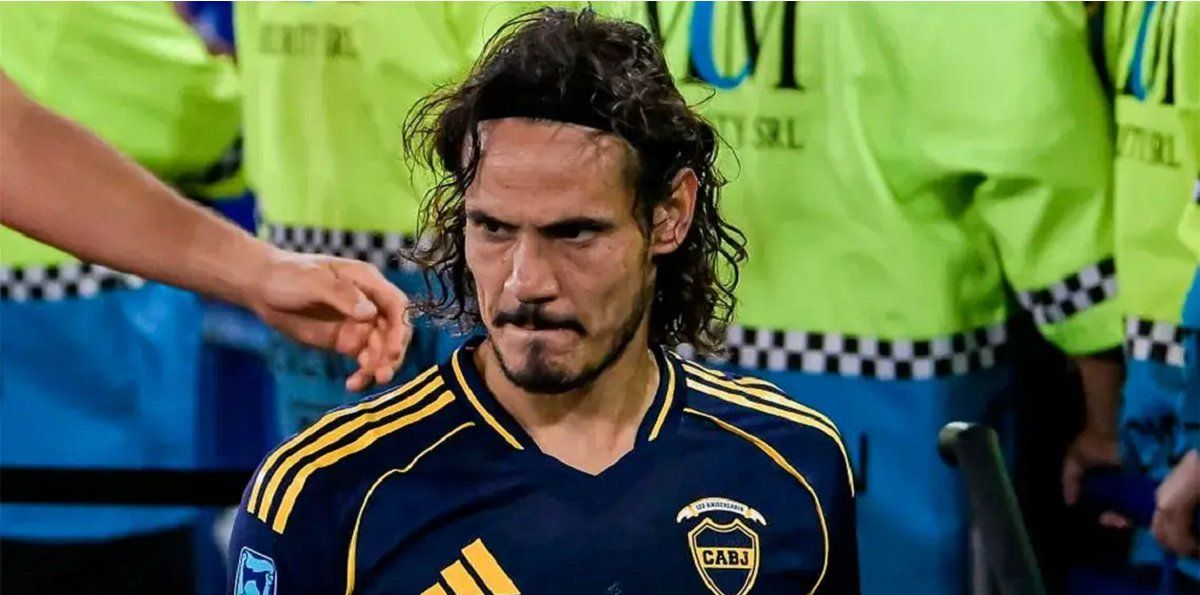 Cavani se vuelve a perder un partido de Boca por lesión y ¿piensa en el retiro?