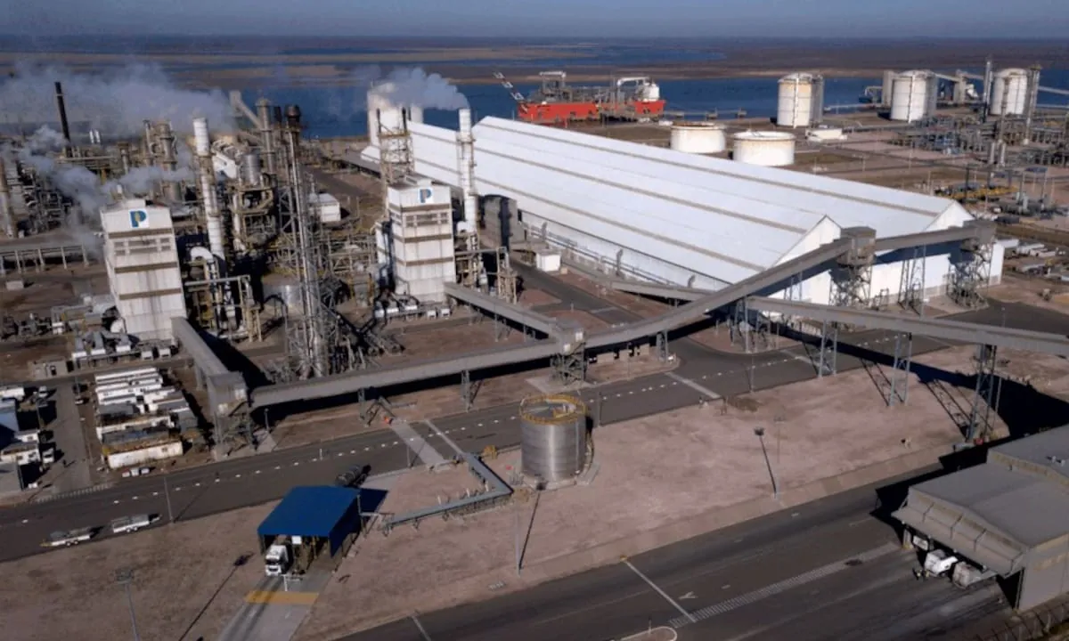 Techint y la italiana Saipem quedaron a cargo de los servicios técnicos para evaluar una megaplanta de fertilizantes de Profertil