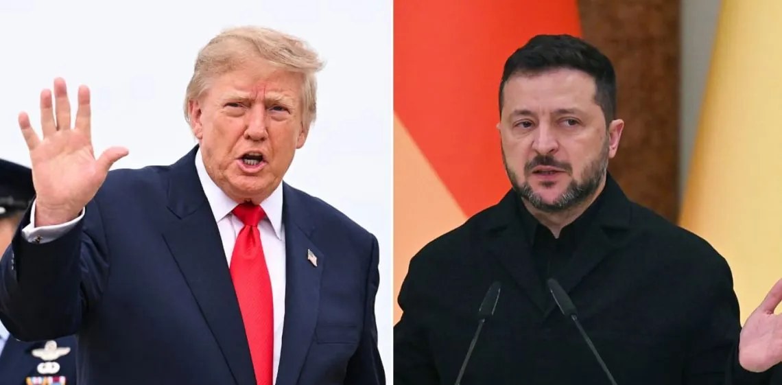 Trump apuntó contra Zelensky por los ataques a refinerías rusas y pidió que Ucrania tenga un nuevo presidente
