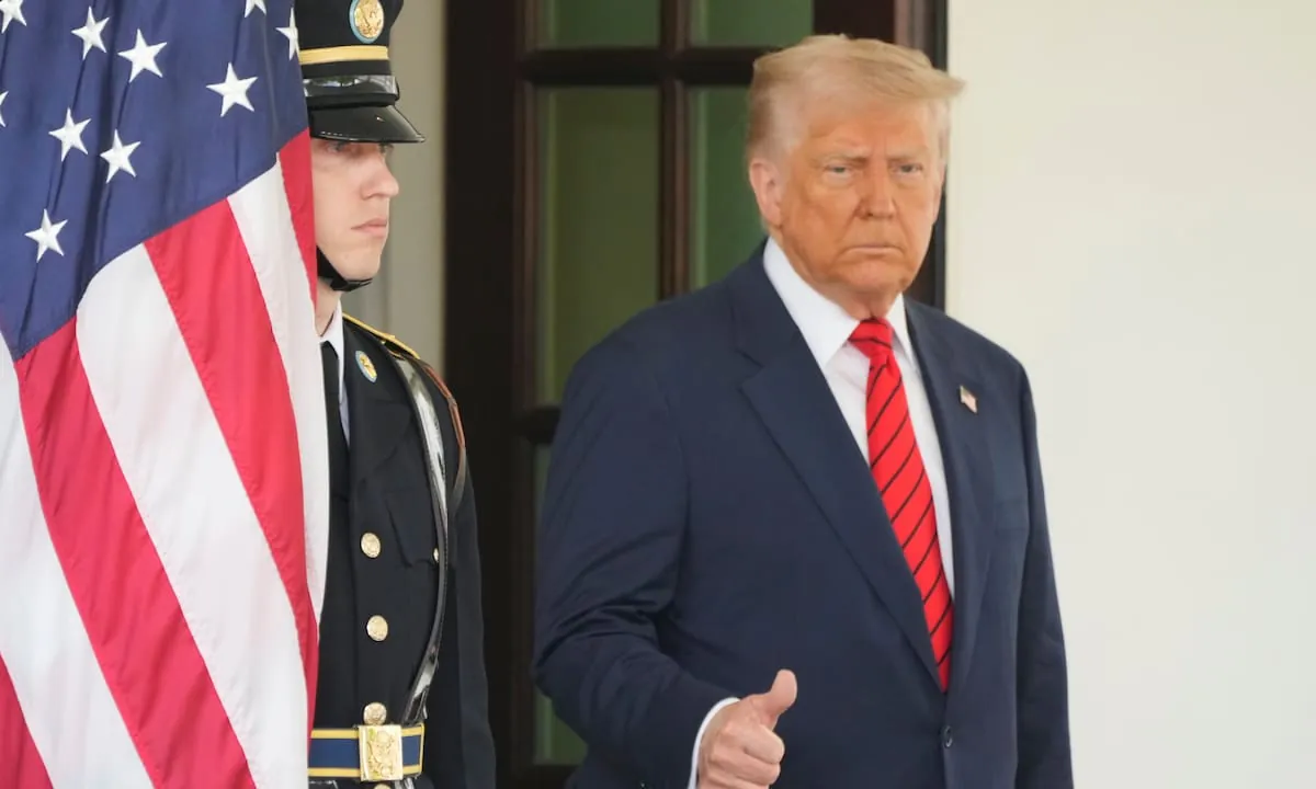 Las obras del salón de baile de Trump, bloqueadas en apelación