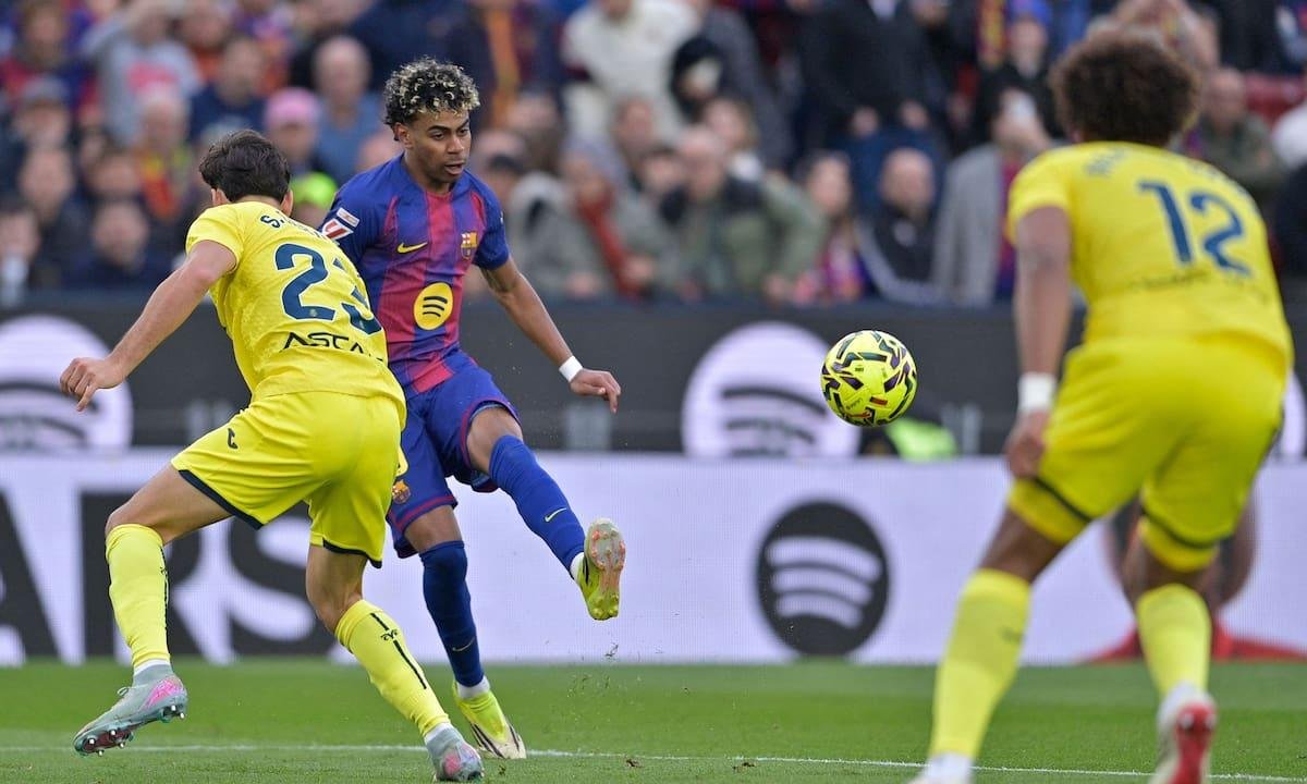 Lamine Yamal firmó su primer hat-trick y lideró la goleada de Barcelona