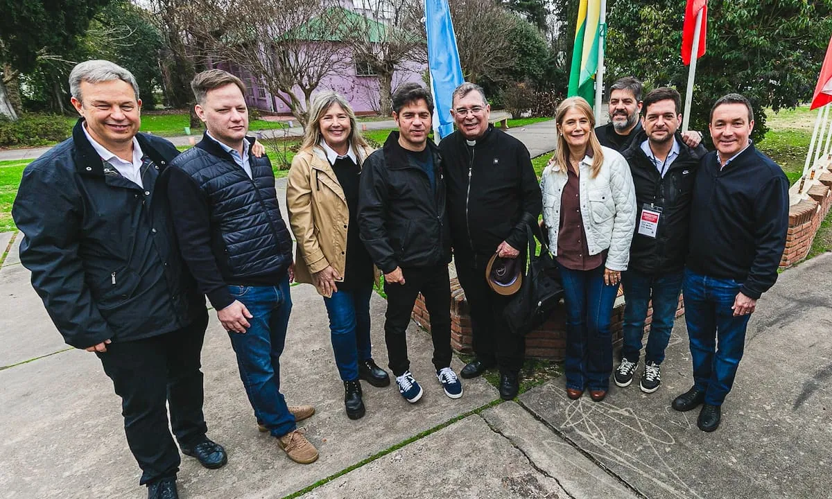 Kicillof apuntó contra Milei en un encuentro organizado por la Iglesia