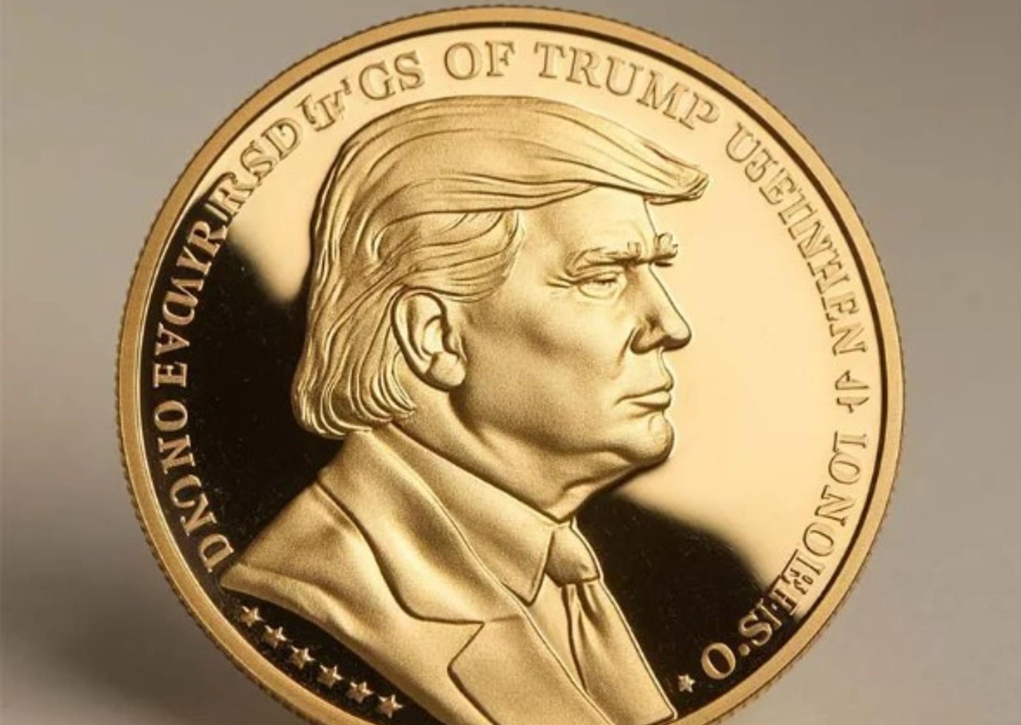 Donald Trump quiere que se emita una moneda de 1 dólar que lleve su rostro