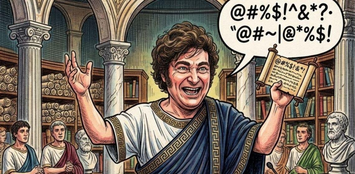 Día 812, Milei y cuando el pathos le gana al logos