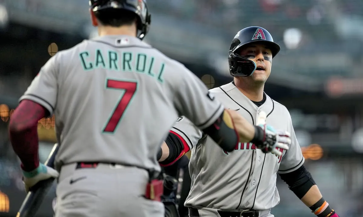 Nootbaar pega jonrón al primer pitcheo y totaliza 3 hits para que Diamondbacks venzan 10-6 a Gigantes
