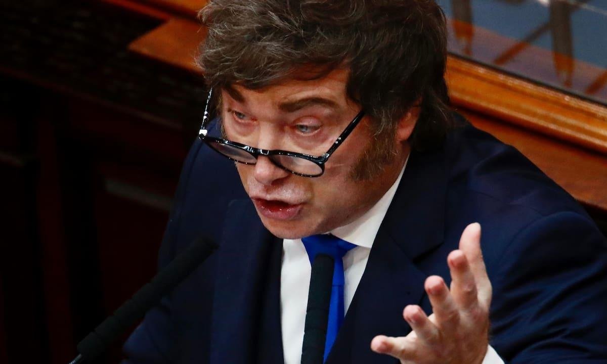 Javier Milei celebró el regreso de Nahuel Gallo y evitó mencionar a Claudio “Chiqui” Tapia