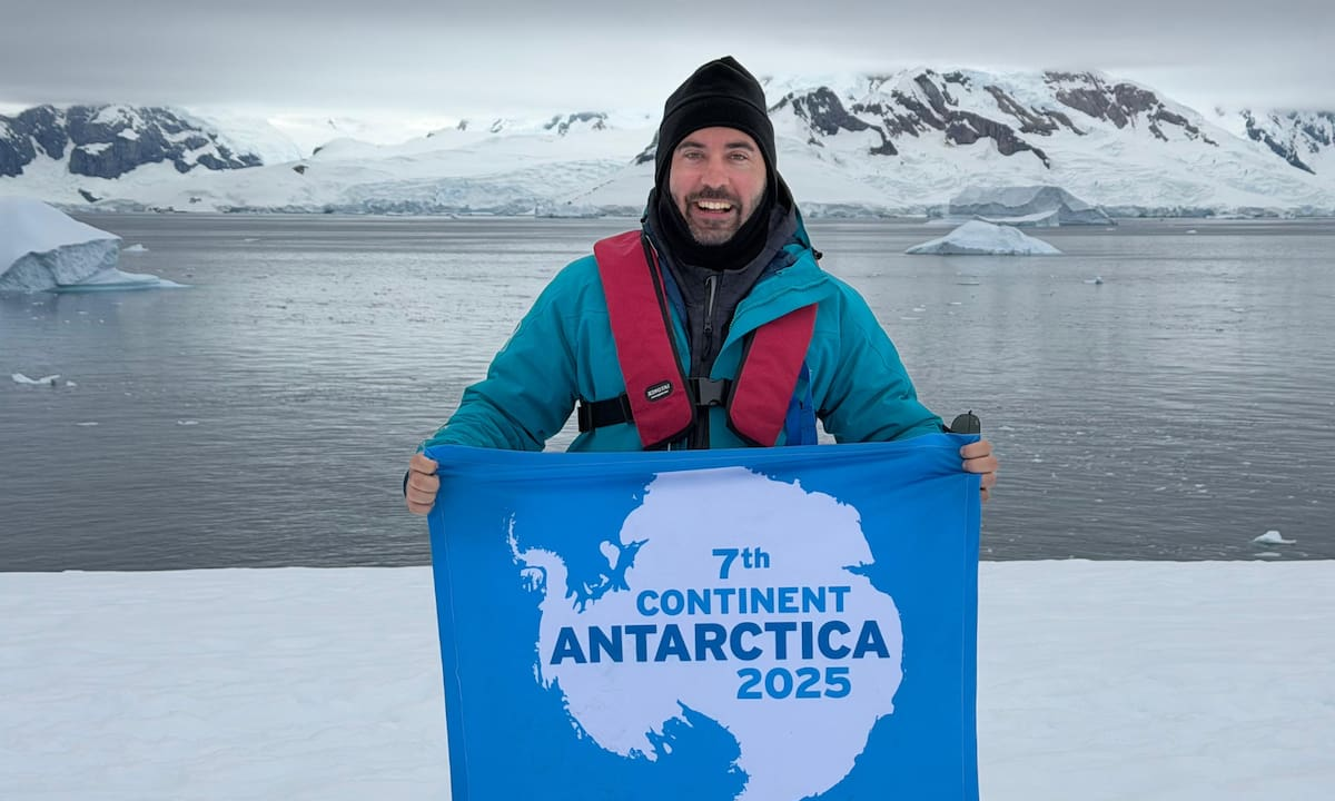 El argentino que viajó a todos los países del mundo rompió otro récord: “Atravesé olas de siete metros”