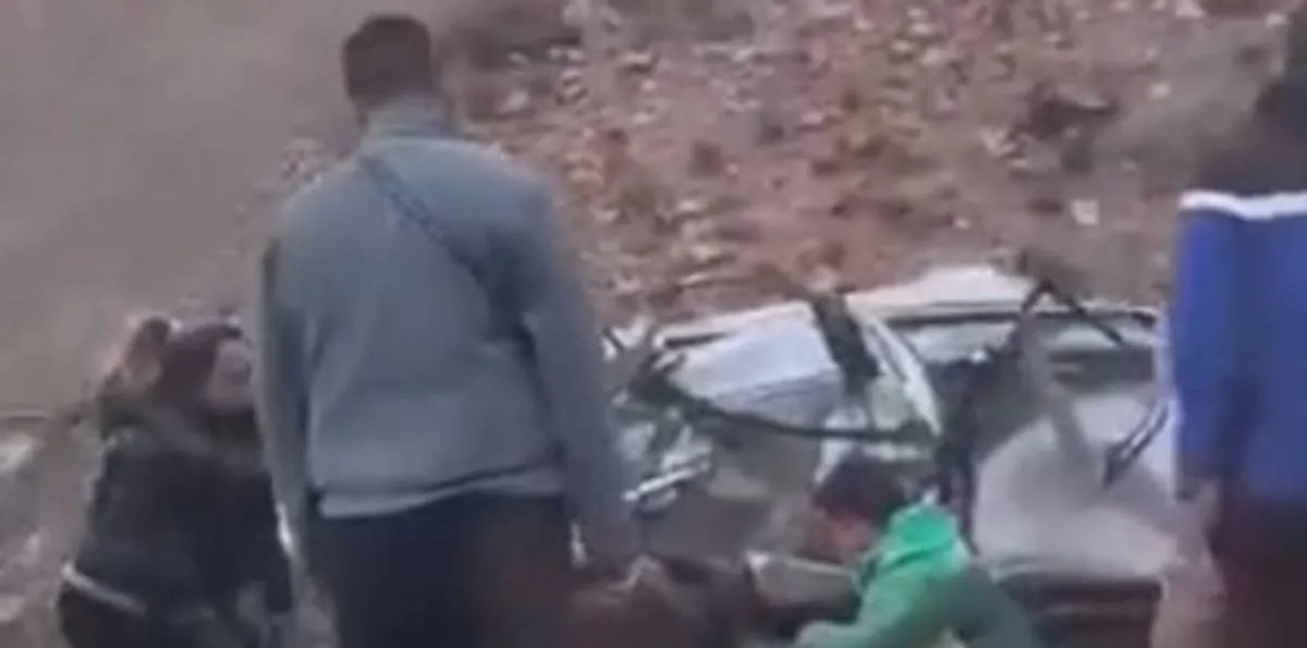 Dramático accidente en la Cuesta de Lipán: volcaron por un barranco de 80 metros y murió una turista