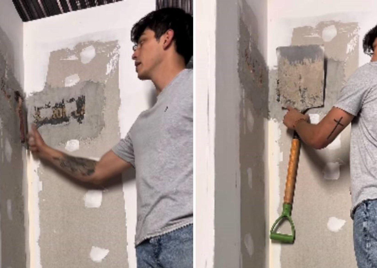 Marco Secchi, el joven argentino que inventó el "cemento magnético": "Permite colgar objetos de las paredes sin hacer perforaciones"