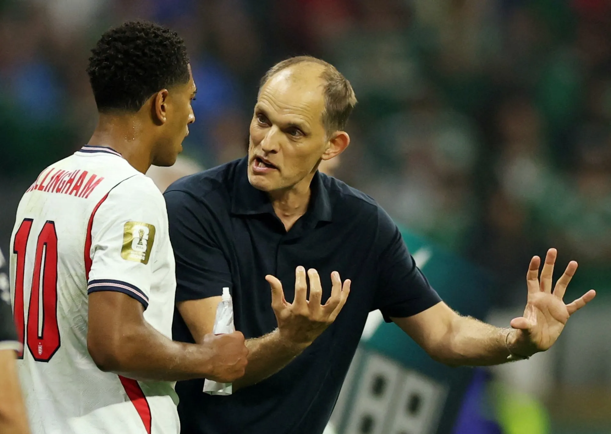 La interna de Inglaterra escaló antes de enfrentar a Argentina: el cruce entre Tuchel y Bellingham dividió al país