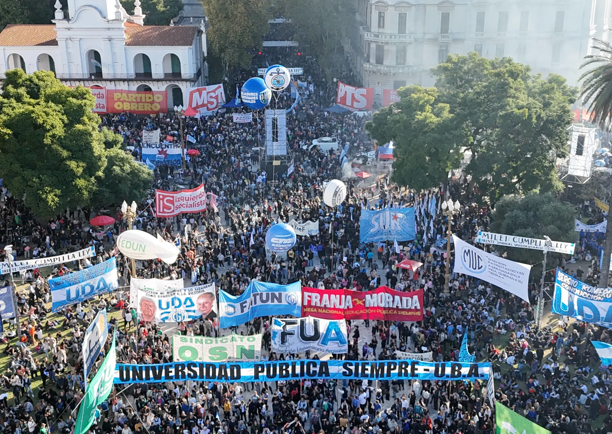 La Justicia intimó al Gobierno a cumplir la Ley de Financiamiento Universitario, o aplicará multas diarias
