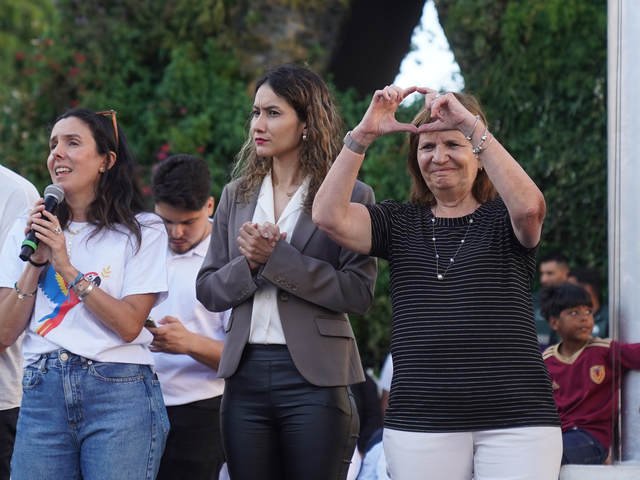 Patricia Bullrich resaltГі la figura de MarГ­a Corina Machado, pese al desaire de Donald Trump