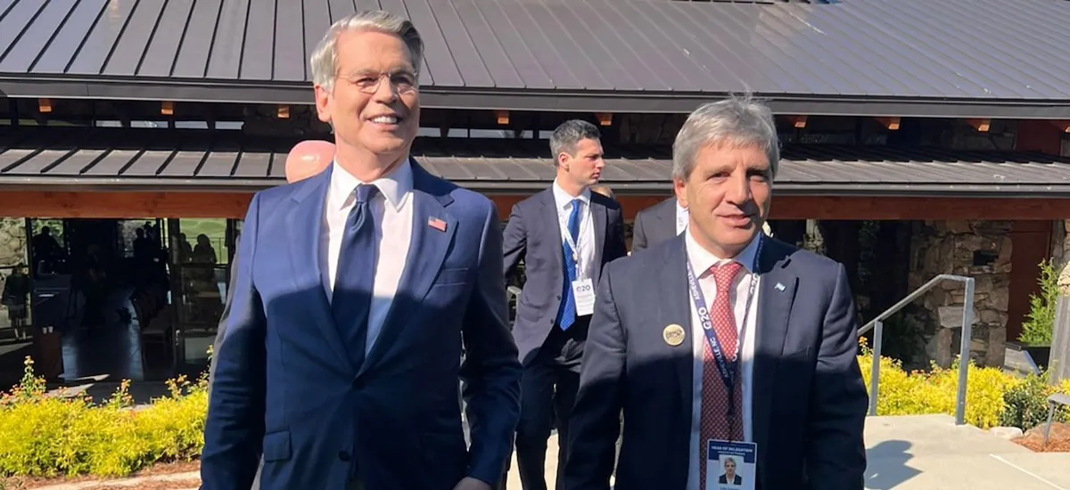 Luis Caputo, tras su participación en el G20 de Finanzas: “Nadie pregunta en Estados Unidos por los créditos en mora”