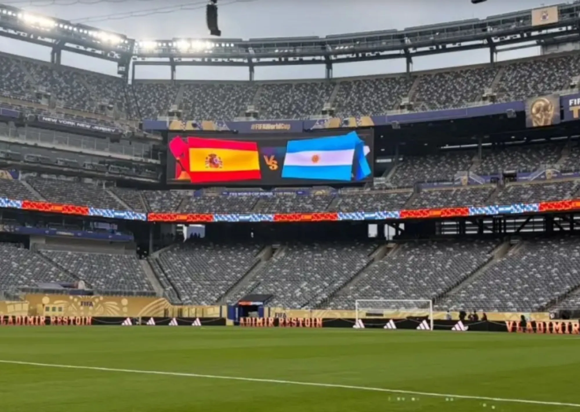 Millones en juego: Nueva Jersey le reclama a la FIFA parte de la recaudación por la venta del césped en la final Argentina - España por el Mundial 2026