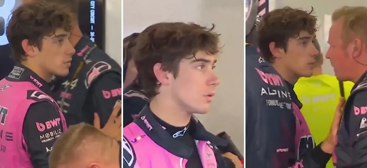 El gesto de Colapinto con los mecánicos de Alpine después del accidente con Gasly en el GP de Azerbaiyán: “Uno por uno”