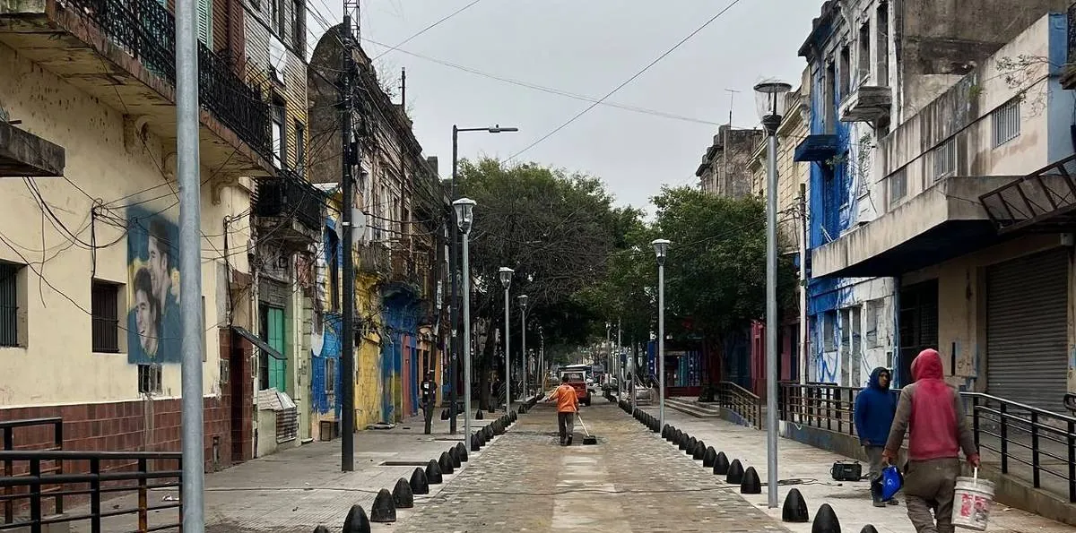 "La Cuna del Tango": la Ciudad remodeló el histórico y pintoresco corredor de La Boca
