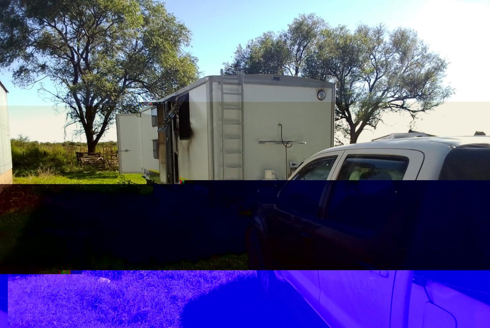 Tragedia en un campo: explotó una casilla rural y murió una pareja