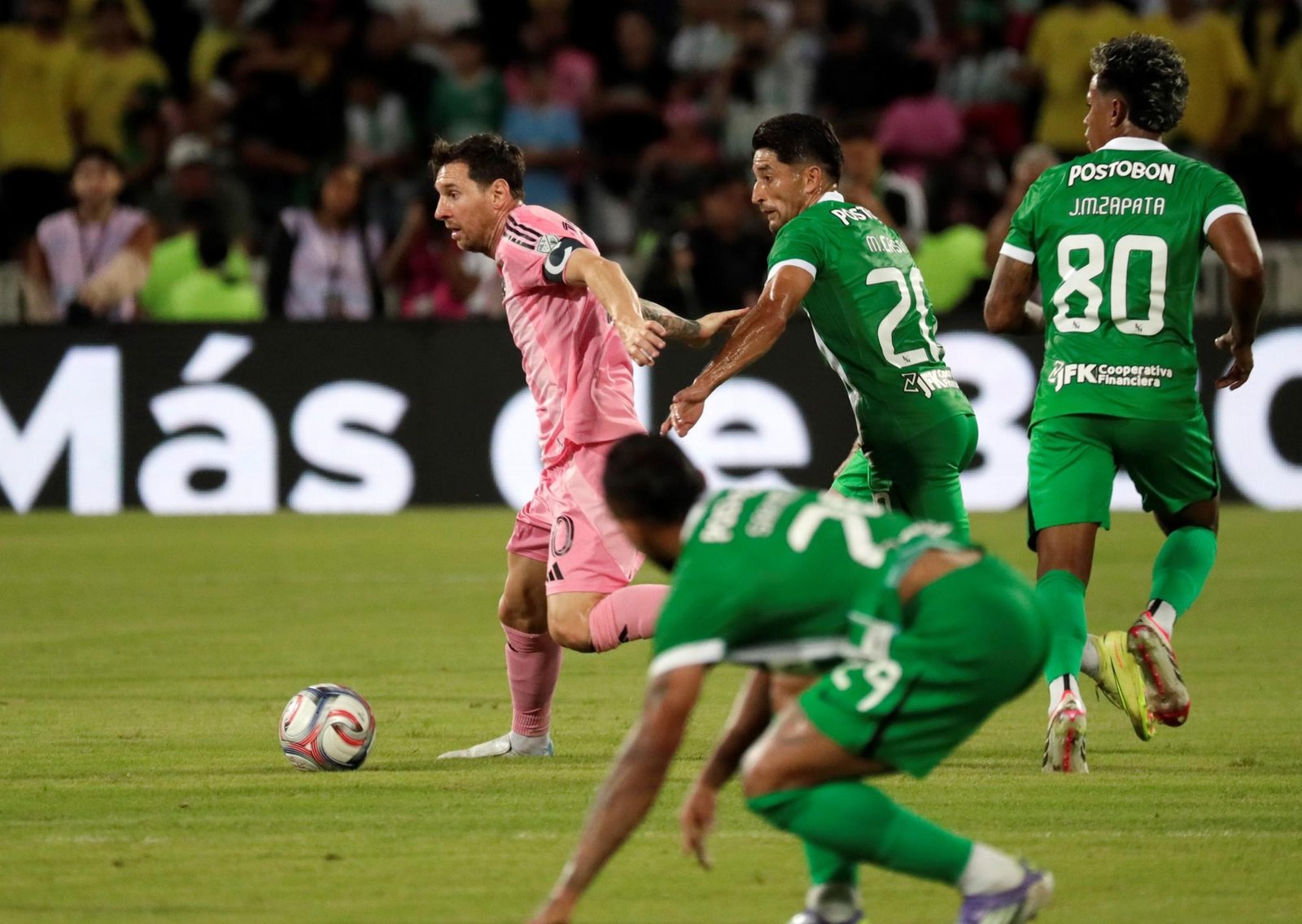 El resumen de Inter Miami, con Lionel Messi, vs Atlético Nacional, EN VIVO: remontada sobre la hora y triunfo para el equipo de Mascherano