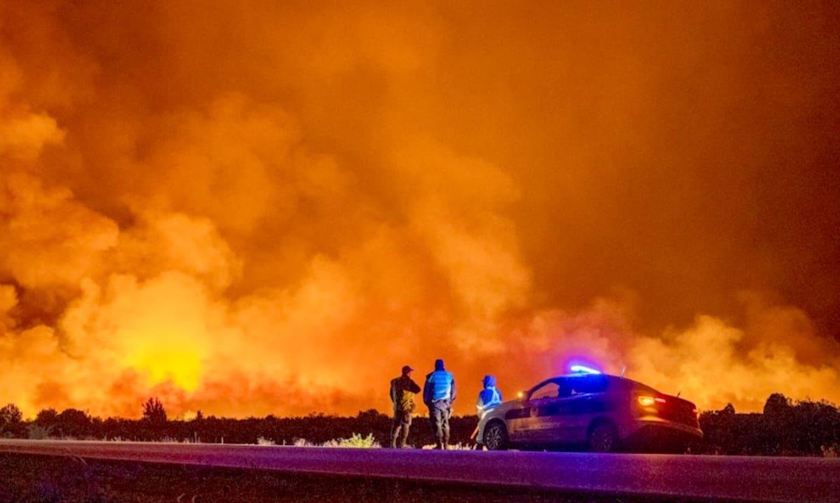Fuego en la Patagonia: qué se sabe del avance de los incendios y qué dice el pronóstico para esta semana en el sur