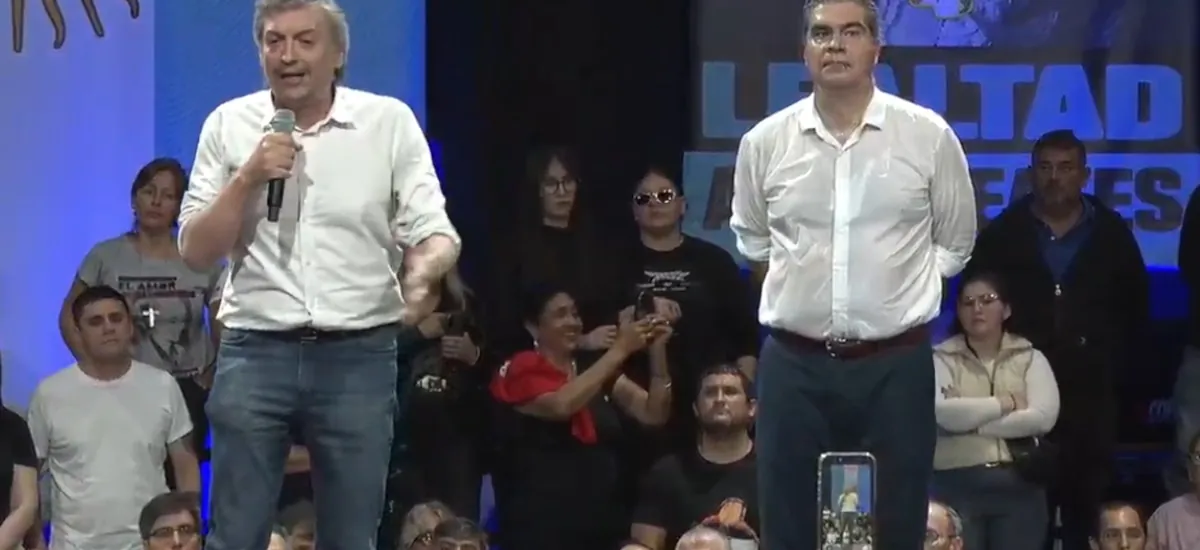 Máximo Kirchner encabezó su acto del Día de la Lealtad en Chaco con otro mensaje hacia la interna del PJ