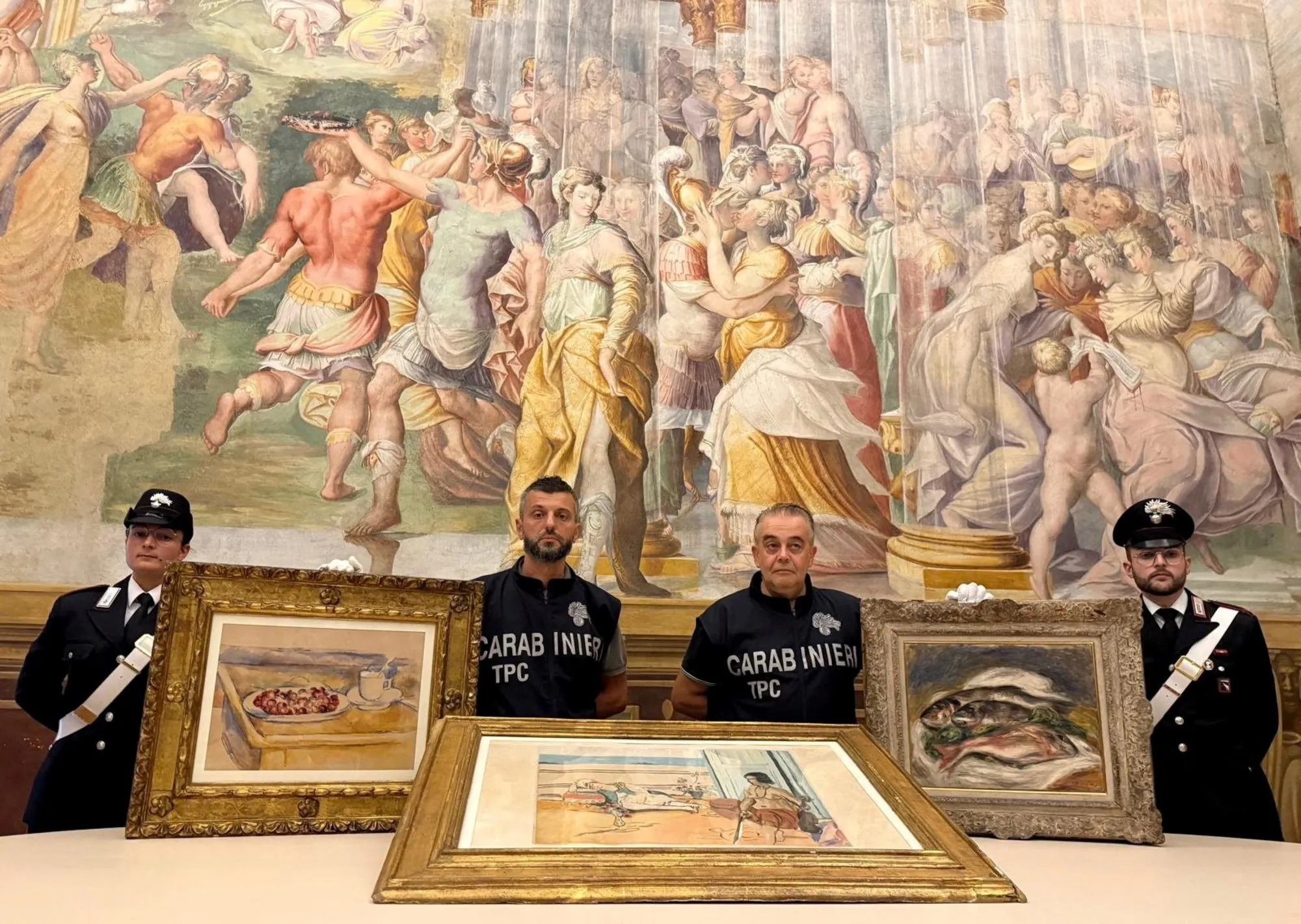 Recuperaron tres obras de Cézanne, Renoir y Matisse robadas de una colección privada en Italia en un increíble asalto