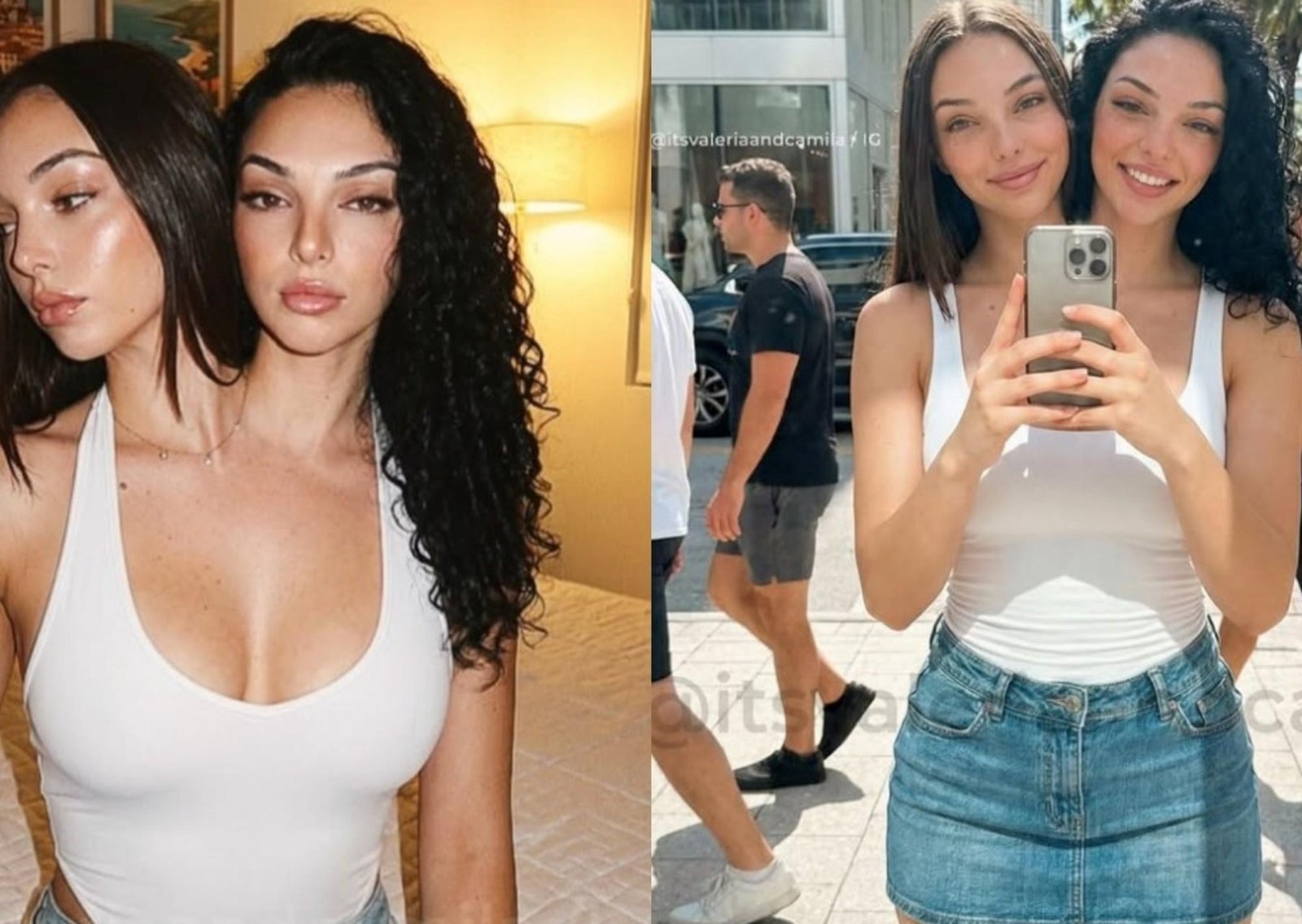 Valeria y Camila, las influecers siamesas que son furor en redes sociales: ¿IA o realidad?