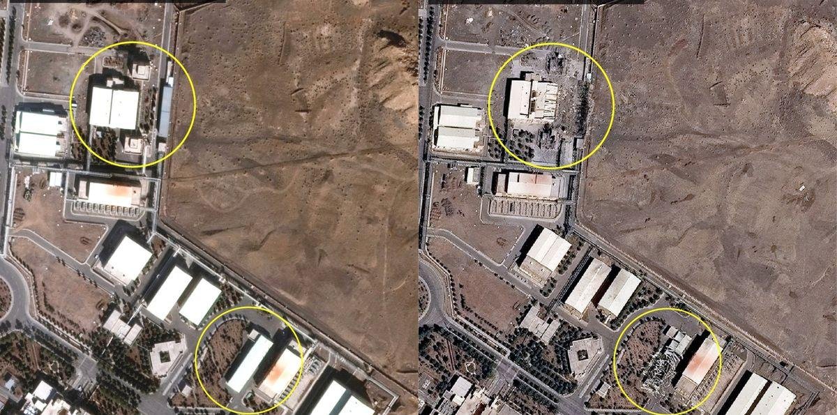 La OIEA confirma daños en la instalación nuclear iraní de Natanz pero descarta riesgo de radioactividad