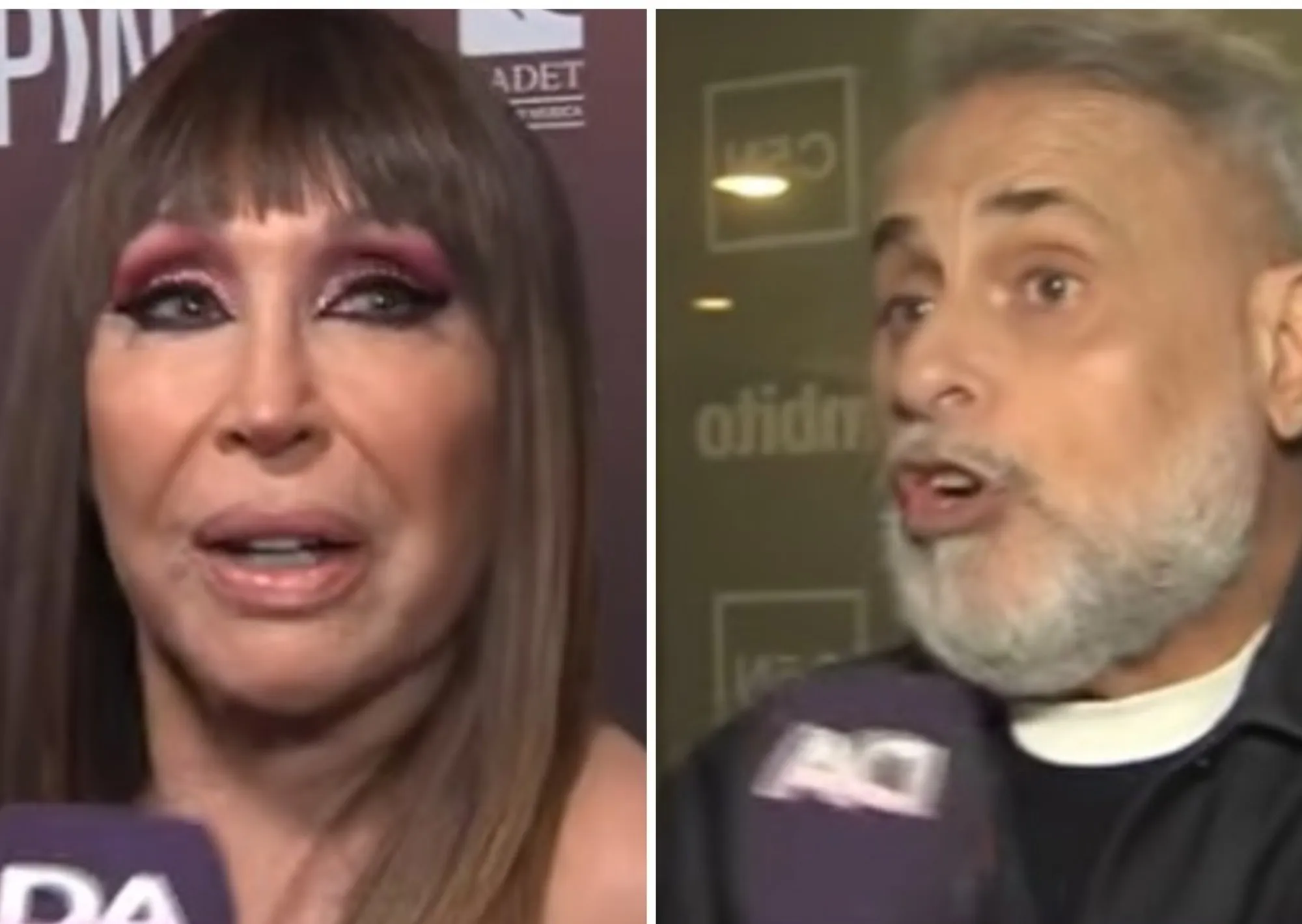 Moria Casán fulminó a Jorge Rial con una durísima definición: "Es un gran mala leche"