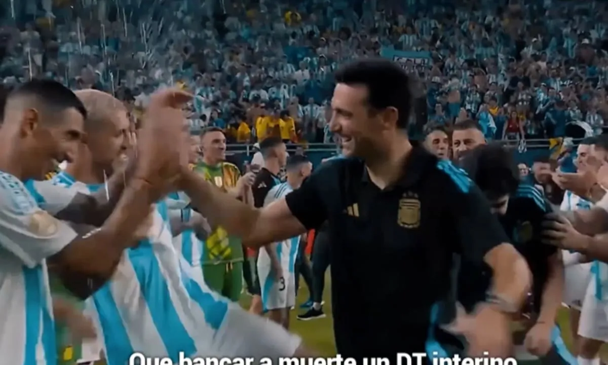 El emotivo video que la AFA dedicó a Lionel Scaloni, Lionel Messi y la selección argentina