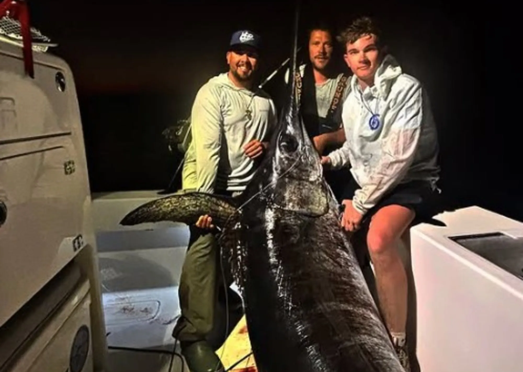 Capturaron un pez espada de más de 200 kilos en las costas de Florida: "Luchamos durante cinco horas"