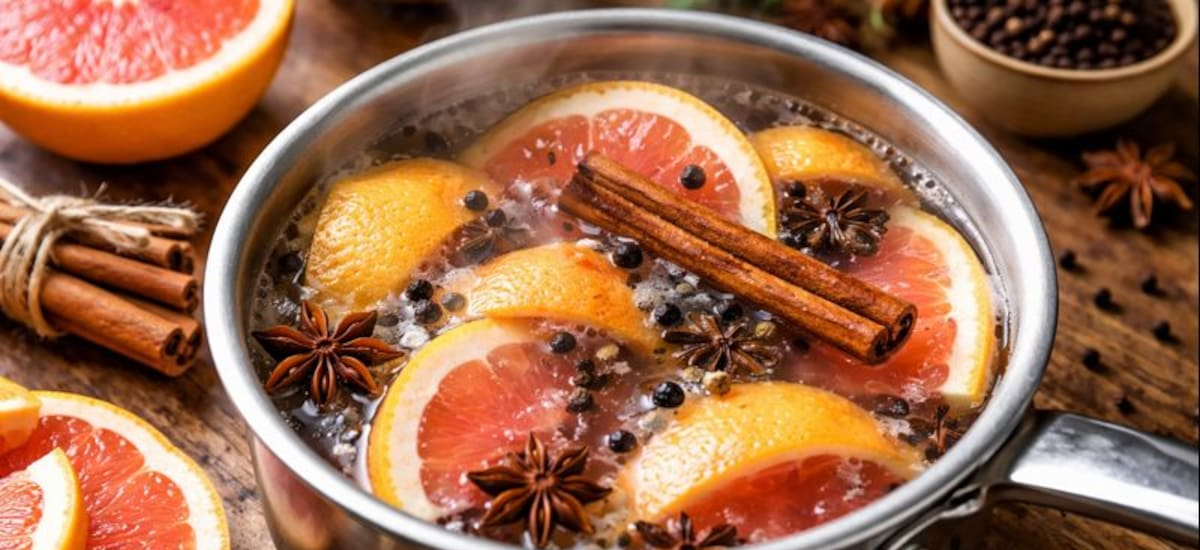 Hervir cáscara de pomelo con canela y pimienta: para qué sirve y por qué lo recomiendan