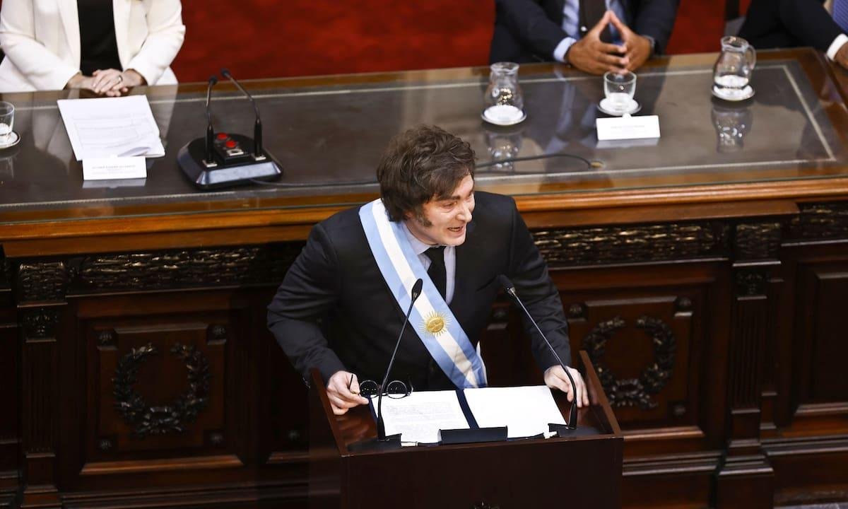 A qué hora habla Javier Milei en la Apertura de Sesiones Ordinarias del Congreso